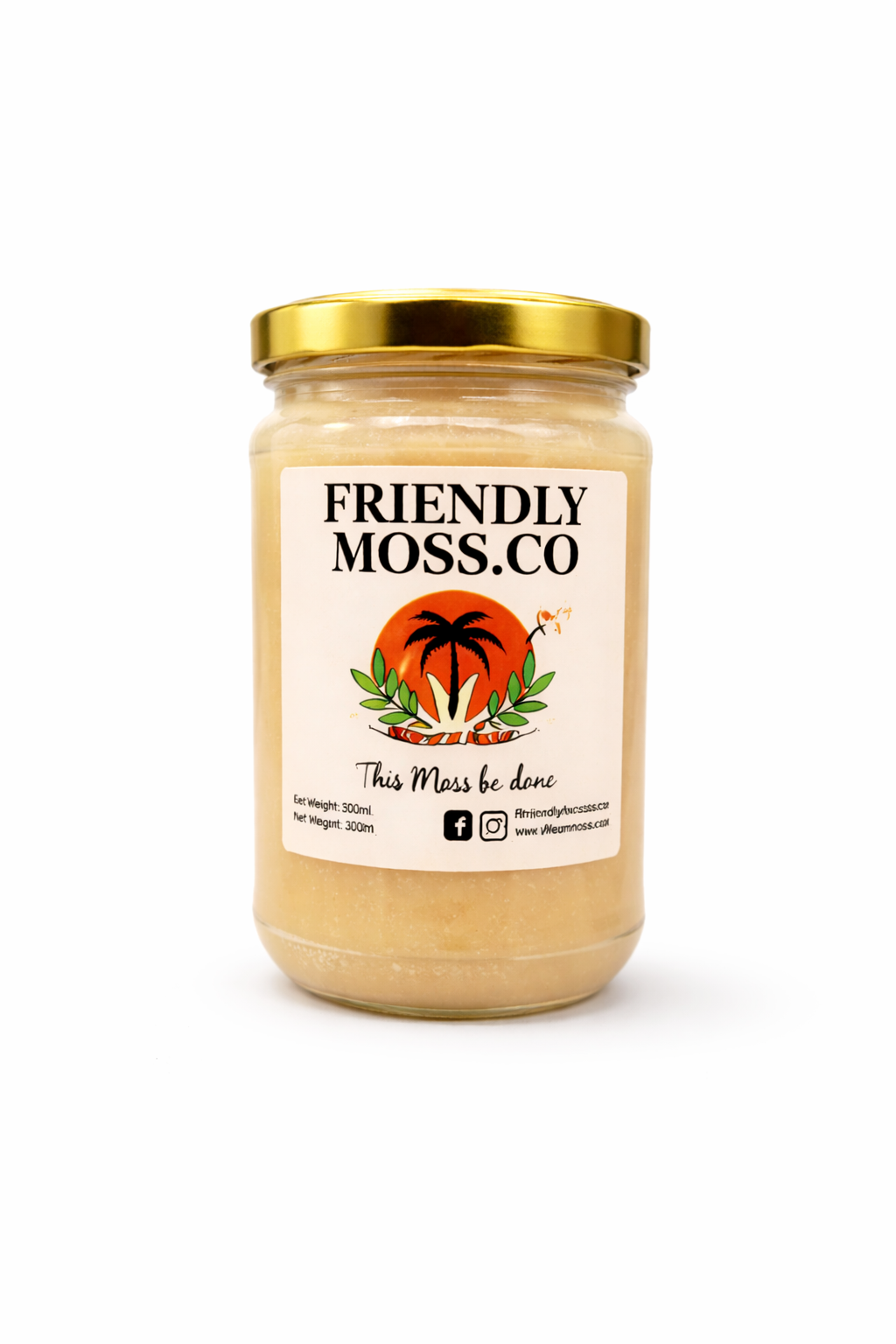 Friendly Moss - Sea Moss Gel 300ML